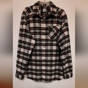 Adidas Skateboarding Plaid Button Up